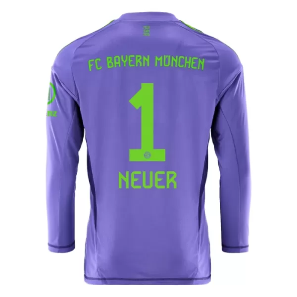 FC Bayern München Neuer 1 Målmandstrøje Børn Udebane 24/25