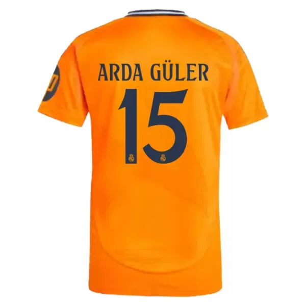 Real Madrid Arda Guler 15 Fodboldtrøje Herre Udebane 24/25