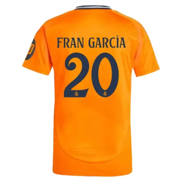 Real Madrid Fran Garcia 20 Fodboldtrøje Herre Udebane 24/25