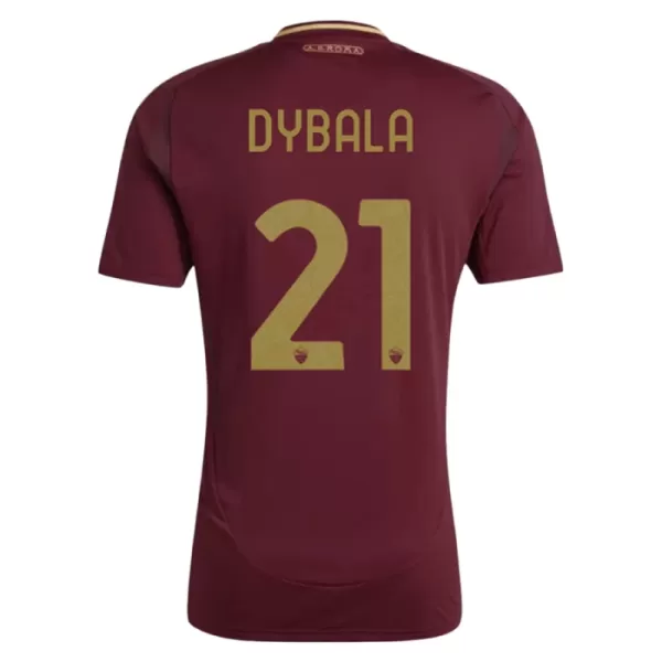 AS Roma Dybala 21 Fodboldtrøje Børn Hjemmebane 24/25