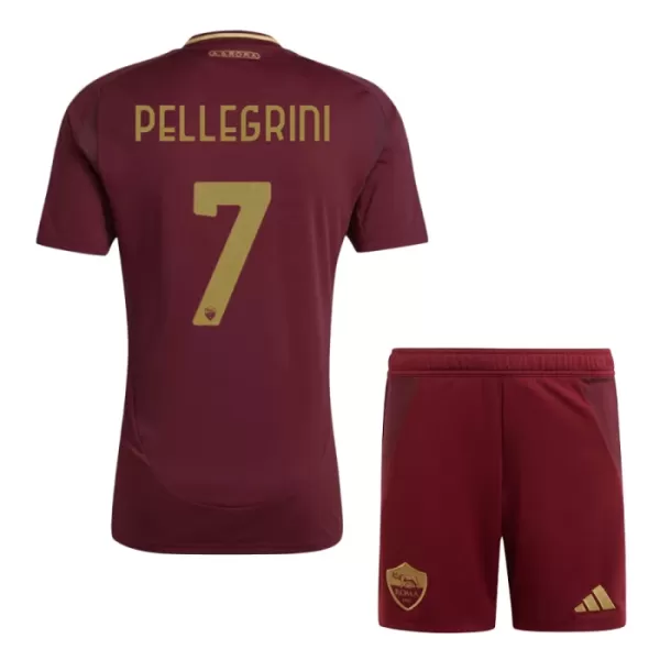 AS Roma Pellegrini 7 Fodboldtrøje Børn Hjemmebane 24/25