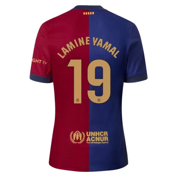 FC Barcelona Lamine Yamal 19 Fodboldtrøje Børn Hjemmebane 24/25