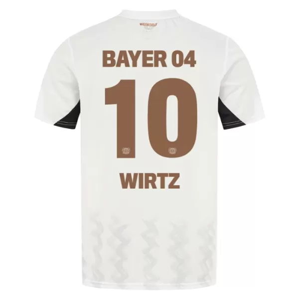 Bayer Leverkusen Florian Wirtz 10 Fodboldtrøje Børn Udebane 24/25