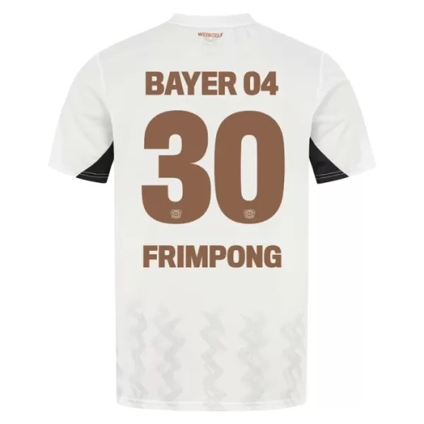 Bayer Leverkusen Jeremie Frimpong 30 Fodboldtrøje Børn Udebane 24/25