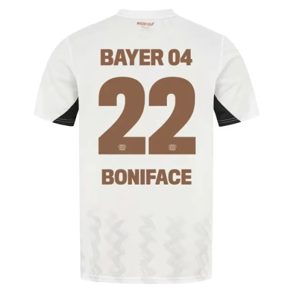 Bayer Leverkusen Victor Boniface 22 Fodboldtrøje Herre Udebane 24/25