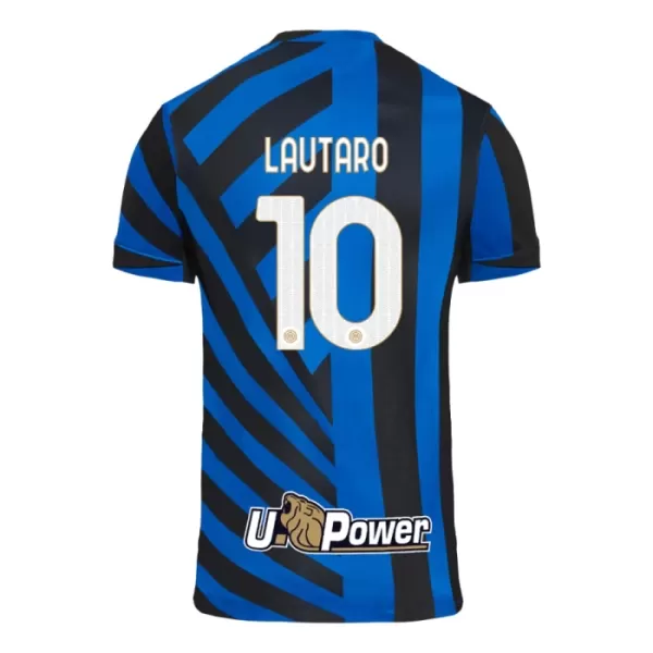 Inter Milan Lautaro Martinez 10 Fodboldtrøje Børn Hjemmebane 24/25