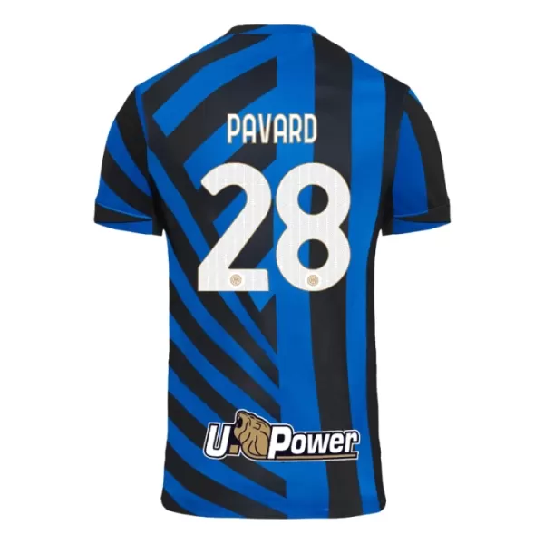 Inter Milan Pavard 28 Fodboldtrøje Børn Hjemmebane 24/25