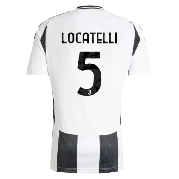 Juventus Locatelli 5 Fodboldtrøje Børn Hjemmebane 24/25