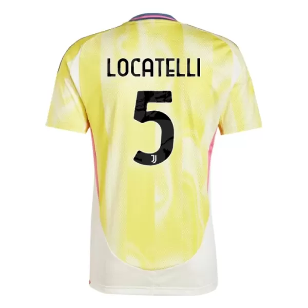 Juventus Locatelli 5 Fodboldtrøje Børn Udebane 24/25