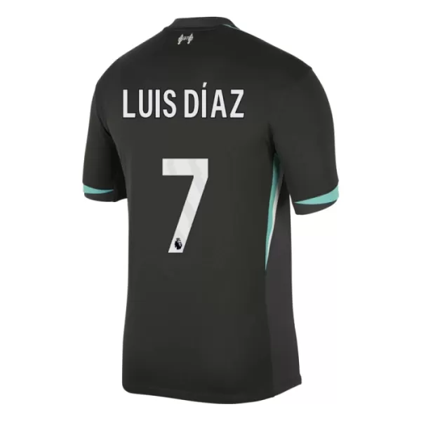 Liverpool Luis Díaz 7 Fodboldtrøje Herre Udebane 24/25