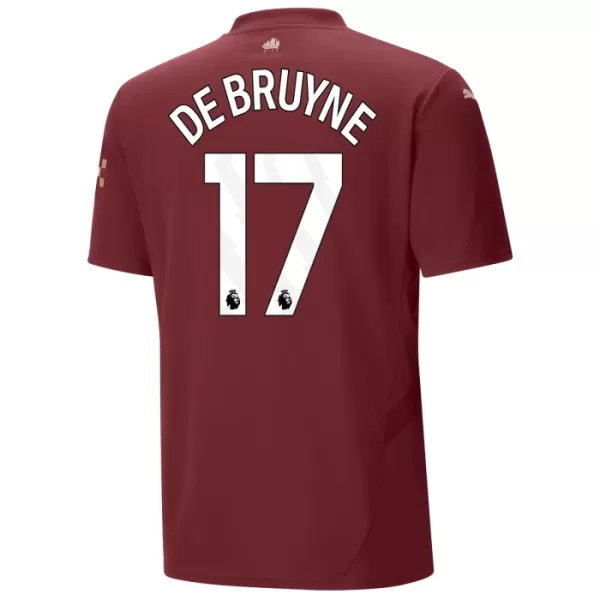 Manchester City De Bruyne 17 Fodboldtrøje Herre Tredje 24/25