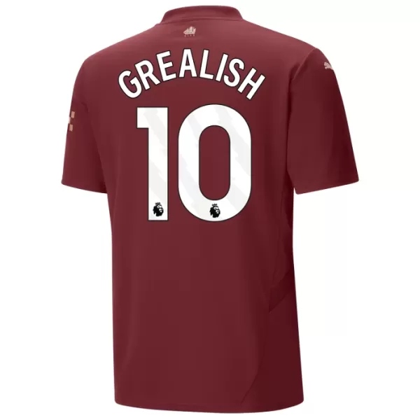 Manchester City Grealish 10 Fodboldtrøje Børn Tredje 24/25