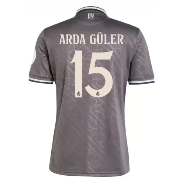 Real Madrid Arda Guler 15 Fodboldtrøje Herre Tredje 24/25