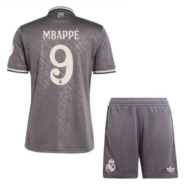 Real Madrid Mbappé 9 Fodboldtrøje Børn Tredje 24/25