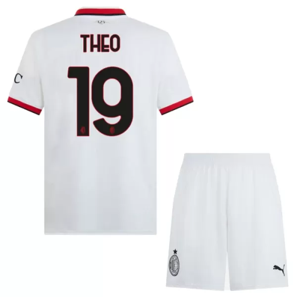 AC Milan Theo 19 Fodboldtrøje Børn Udebane 24/25