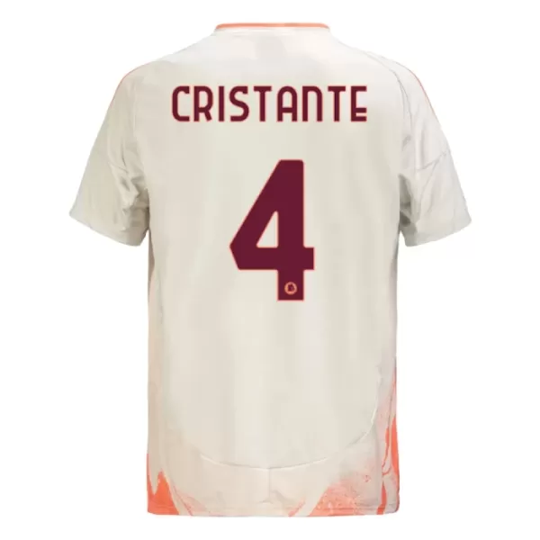 AS Roma Cristante 4 Fodboldtrøje Herre Udebane 24/25