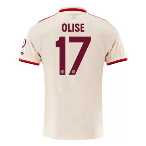 FC Bayern München Olise 17 Fodboldtrøje Herre Tredje 24/25