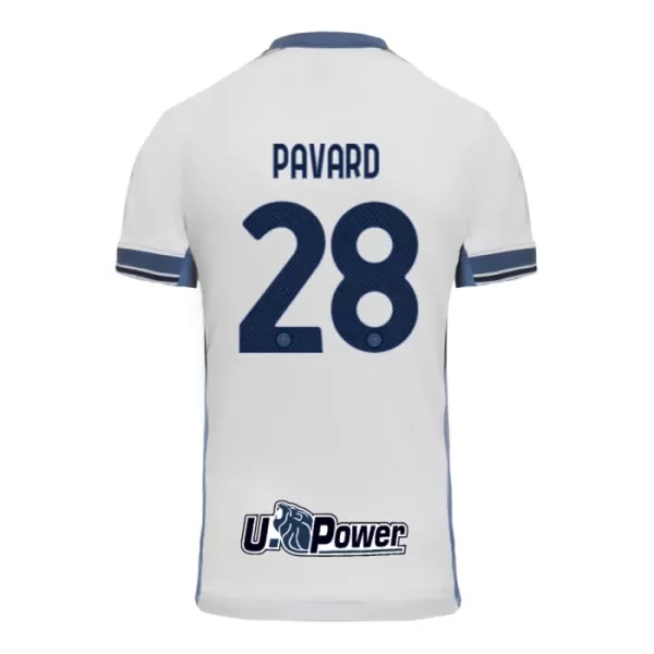 Inter Milan Pavard 28 Fodboldtrøje Herre Udebane 24/25