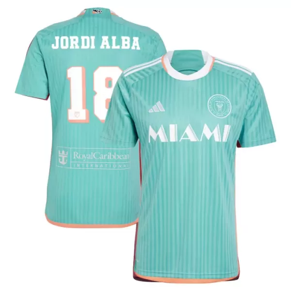 Inter Miami CF Jordi Alba Ramos 18 Fodboldtrøje Herre Tredje 24/25