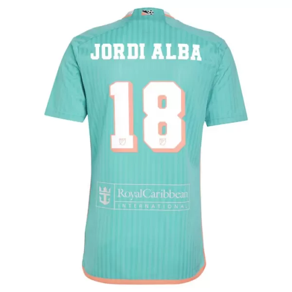 Inter Miami CF Jordi Alba Ramos 18 Fodboldtrøje Herre Tredje 24/25