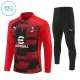 AC Milan Trænings sweatshirt sæt Børn 24/25 Rød