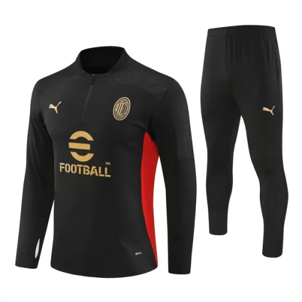 AC Milan Trænings sweatshirt sæt Herre 24/25 Sort