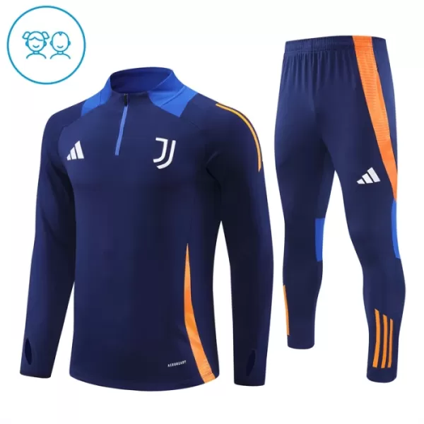 Juventus Trænings sweatshirt sæt Børn 24/25 Navy