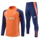 Manchester United Trænings sweatshirt sæt Herre 24/25 Orange