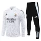 Real Madrid Trænings sweatshirt sæt Herre 24/25 Hvid