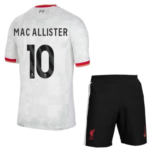 Liverpool Mac Allister 10 Fodboldtrøje Børn Tredje 24/25