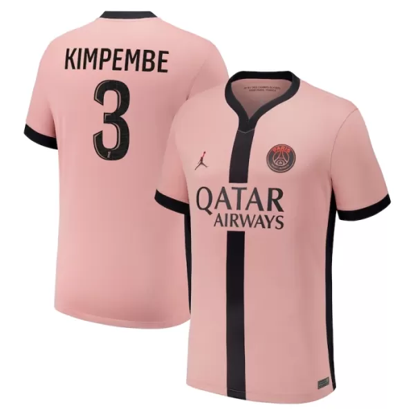 Paris Saint-Germain Kimpembe 3 Fodboldtrøje Herre Tredje 24/25