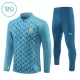 Olympique Marseille Trænings sweatshirt sæt Børn 24/25 Blå