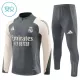 Real Madrid Trænings sweatshirt sæt Børn 24/25 Grå