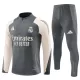 Real Madrid Trænings sweatshirt sæt Herre 24/25 Grå