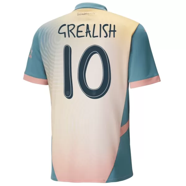 Manchester City Grealish 10 Fodboldtrøje Børn Fjerde 24/25