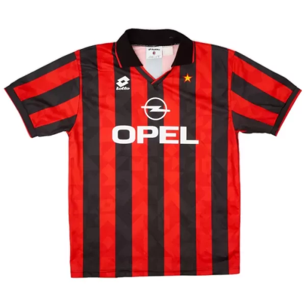 AC Milan 1994-95 Fodboldtrøje Herre Hjemmebane Retro