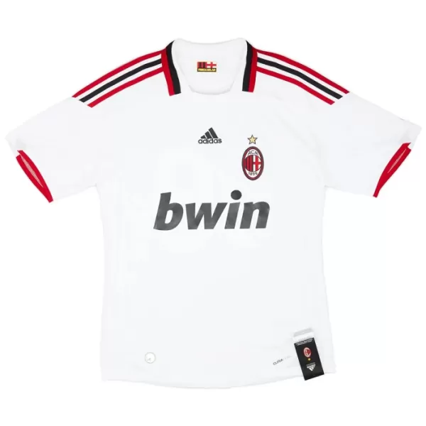 AC Milan 2009-10 Fodboldtrøje Herre Udebane Retro