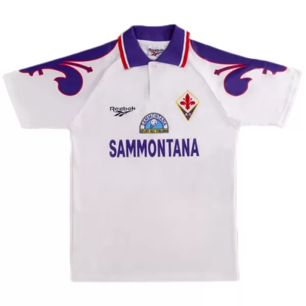 Fiorentina 1995-96 Fodboldtrøje Herre Udebane Retro