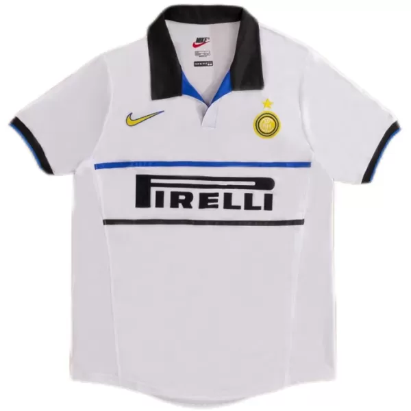 Inter Milan 1998-99 Fodboldtrøje Herre Udebane Retro