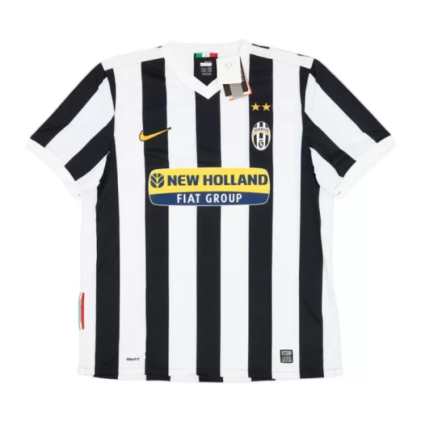 Juventus 2009-10 Fodboldtrøje Herre Hjemmebane Retro