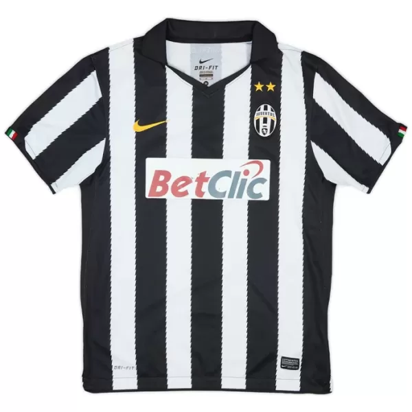 Juventus 2010-11 Fodboldtrøje Herre Hjemmebane Retro