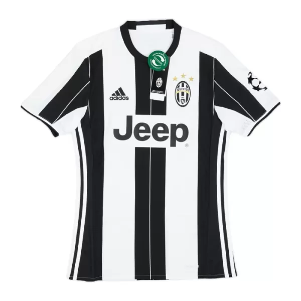 Juventus 2016-17 Fodboldtrøje Herre Hjemmebane Retro