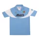 Napoli 1990-91 Fodboldtrøje Herre Hjemmebane Retro