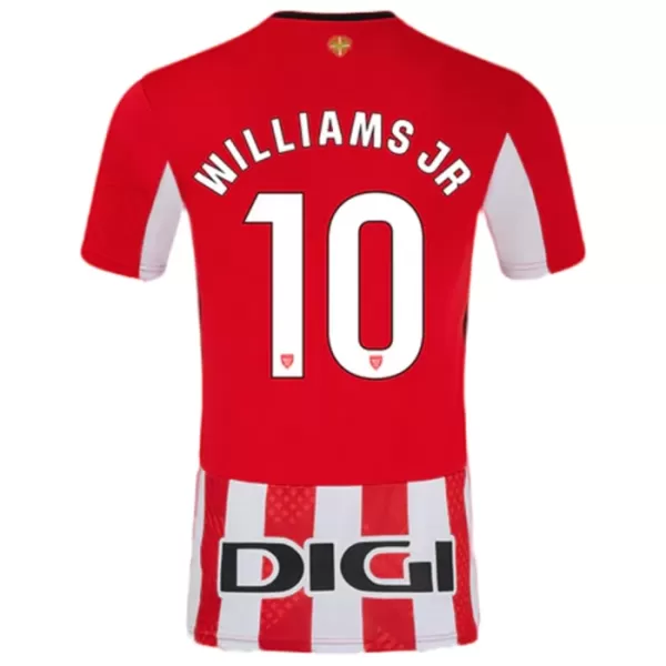 Athletic Bilbao Williams JR 10 Fodboldtrøje Herre Hjemmebane 24/25