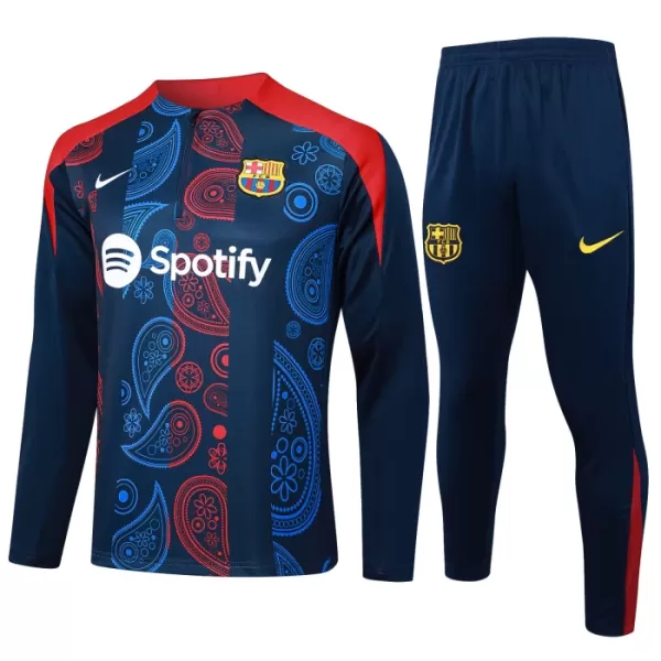 Barcelona Trænings sweatshirt sæt Herre 24/25 Navy