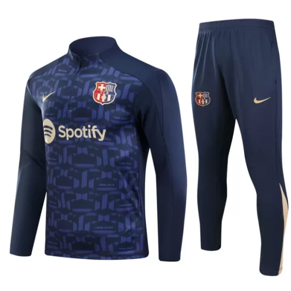 Barcelona Trænings sweatshirt sæt Herre 24/25 Navy