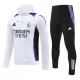 Real Madrid Hoodie Trænings sweatshirt sæt Herre 24/25 Hvid