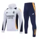 Real Madrid Hoodie Trænings sweatshirt sæt Herre 24/25 Hvid