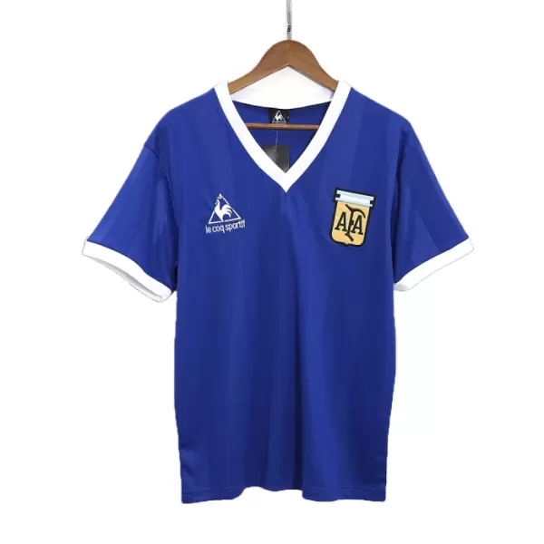 Argentina Fodboldtrøje Herre Udebane Retro 1986