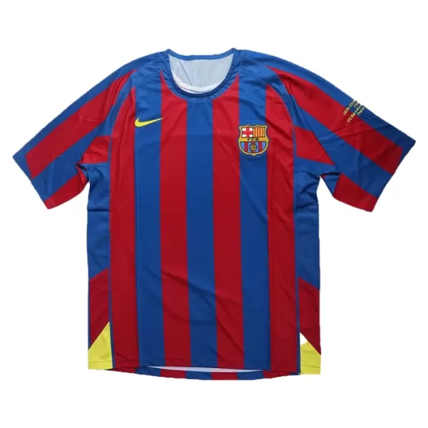 Barcelona 2005-06 Fodboldtrøje Herre Hjemmebane Retro